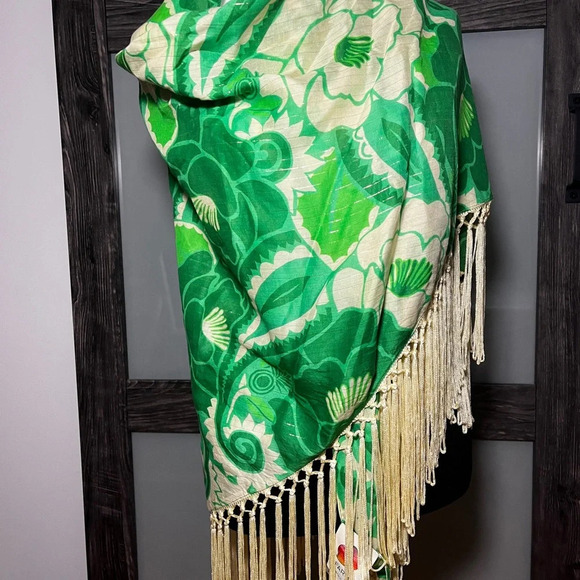 Anthropologie Farm Rio Tropical Groove Beach Wrap Boho One Size NWT - Picture 4 of 10